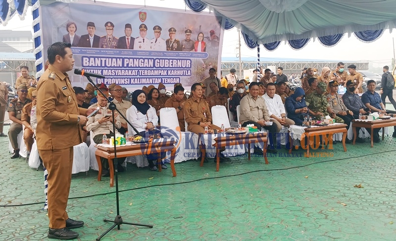 Bupati Barito Utara Apresiasi Bantuan Pangan Karhutla dari Pemprov Kalteng